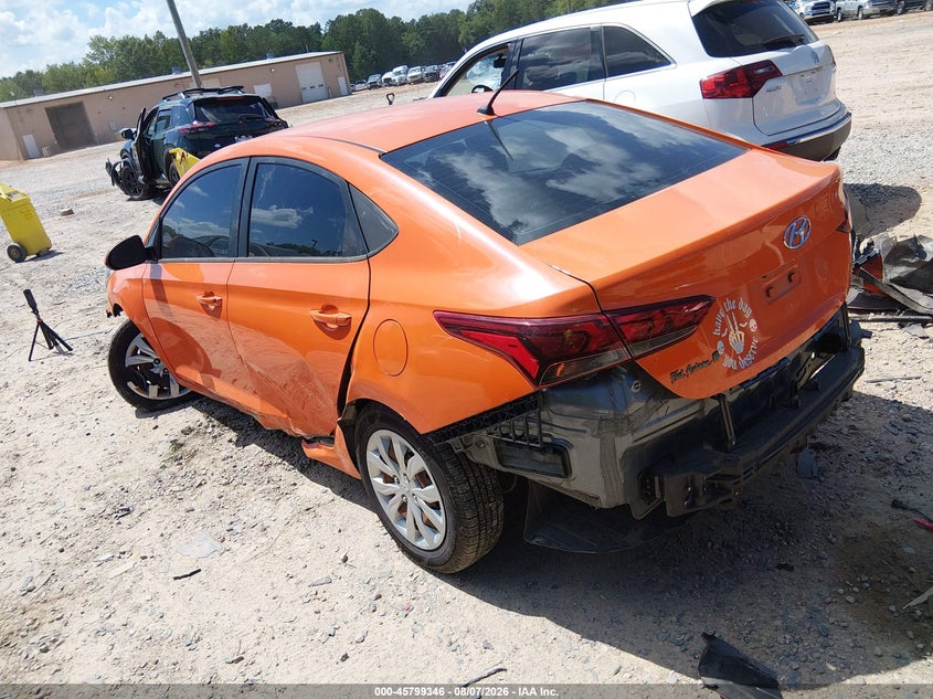 Vin: 3kpc24a66le125761, lot: 46298177, hyundai accent se 20203