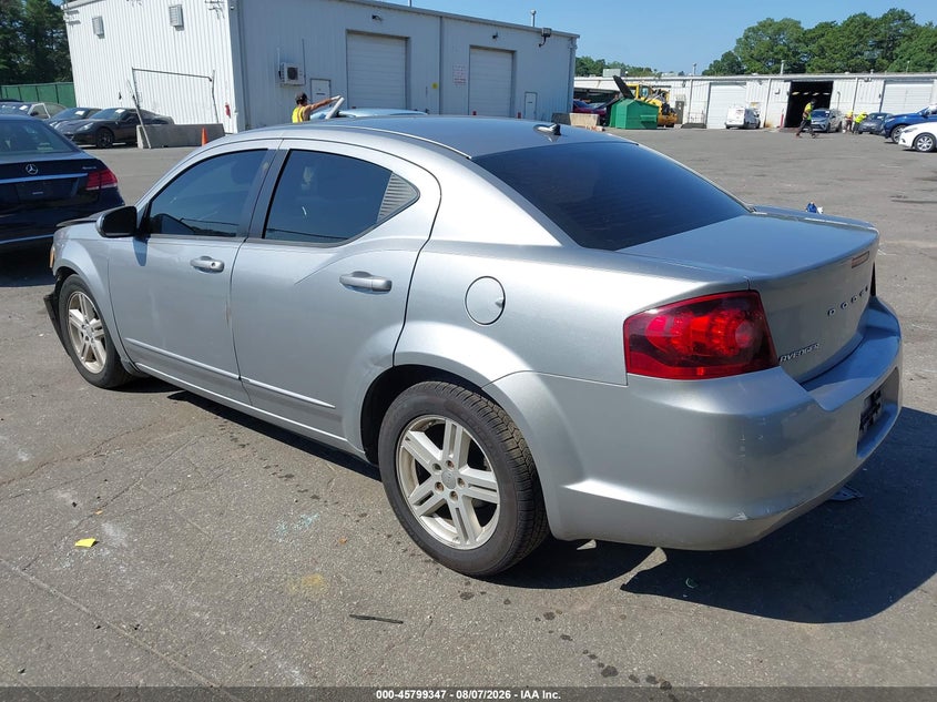 Vin: 1c3cdzcg5dn708904, lot: 46298178, dodge avenger sxt 20133