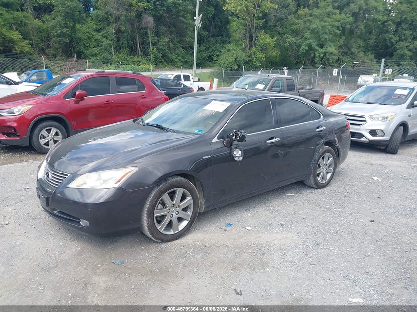 2008 Lexus ES, Left Rear, IAAI, VIN JTHBJ46G282261467 — photo 2