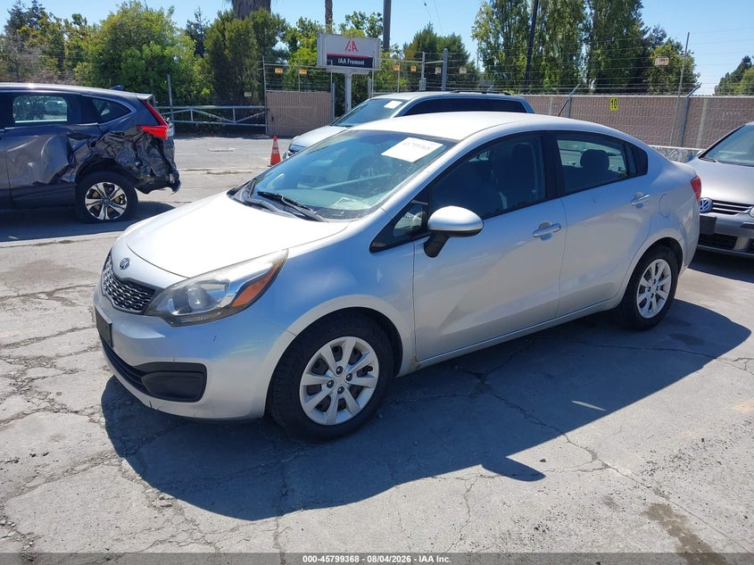Vin: knadm4a30d6289757, lot: 46298199, kia rio lx 20132