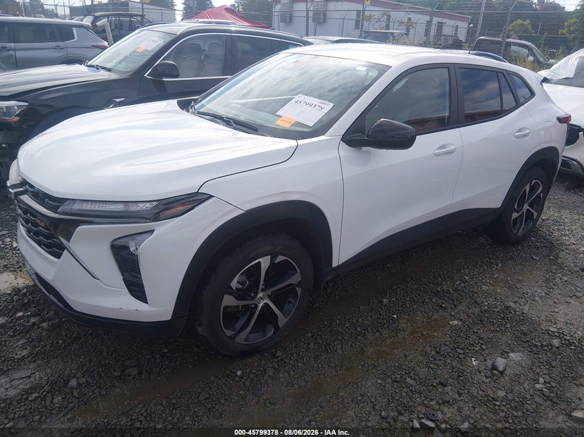 Vin: kl77lgep0sc333592, lot: 46298209, chevrolet trax fwd 1rs 20252