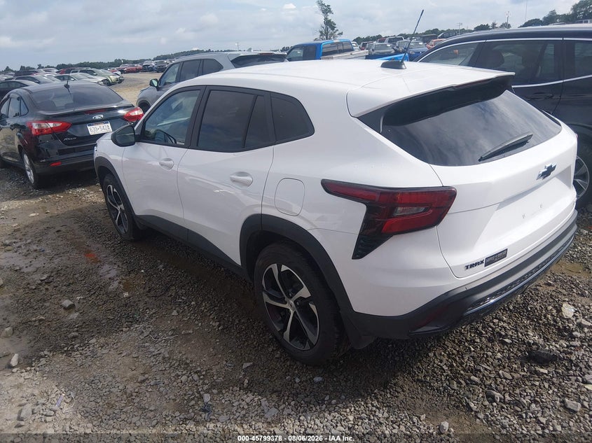 Vin: kl77lgep0sc333592, lot: 46298209, chevrolet trax fwd 1rs 20253