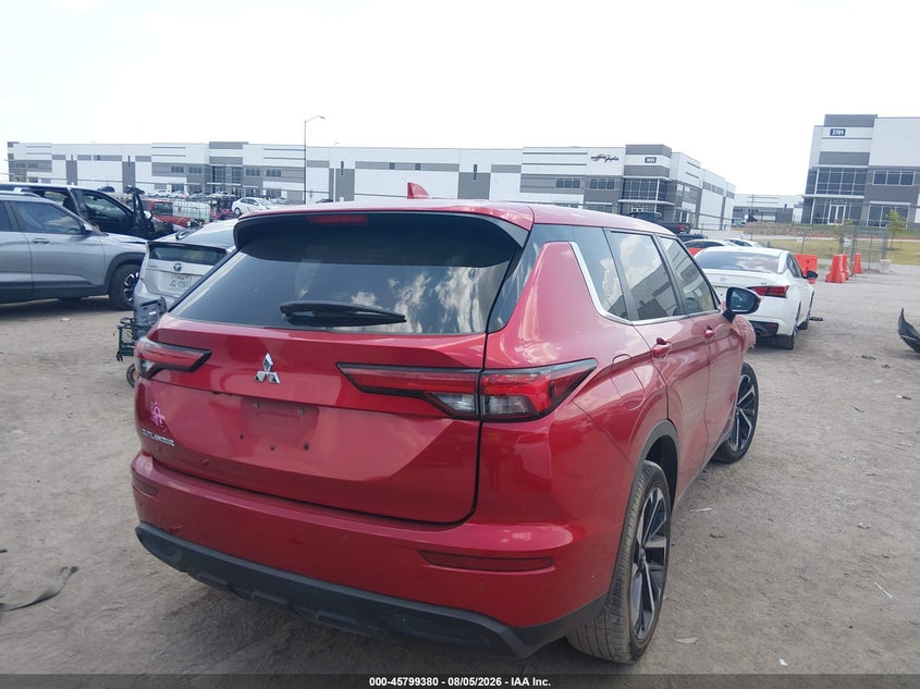 Vin: ja4j3ta89nz015871, lot: 46298211, mitsubishi outlander es 2.5 2wd 20224