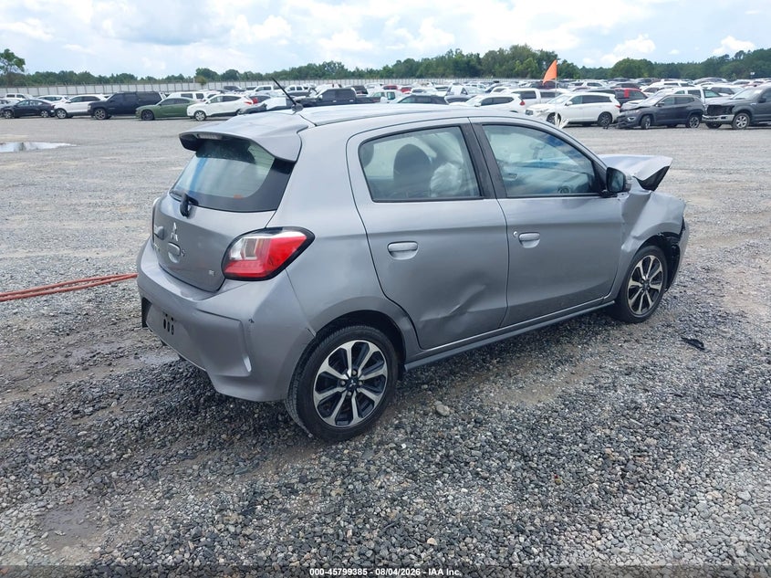 Vin: ml32awhj4nh005364, lot: 46298216, mitsubishi mirage se 20224