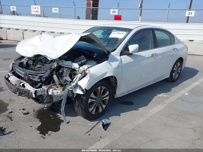 Vin: 1hgcr2f33ea112844, lot: 46298239, honda accord lx 20142