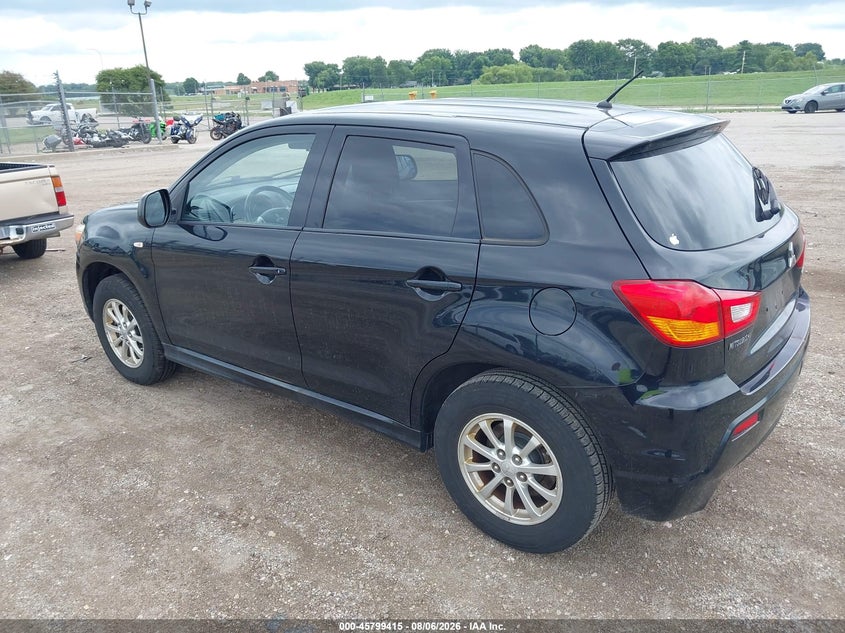 Vin: ja4ap3au1bz008975, lot: 46298246, mitsubishi outlander sport es 20113