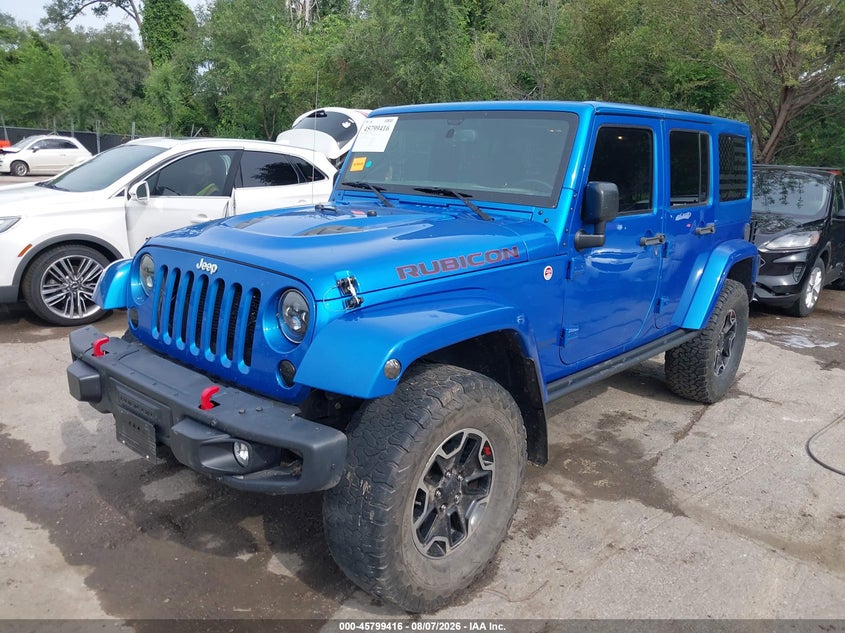 Vin: 1c4bjwfg5fl754323, lot: 46298247, jeep wrangler unlimited rubicon hard rock 20152