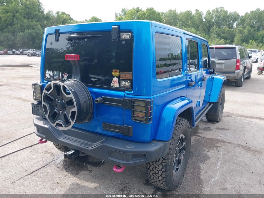 Vin: 1c4bjwfg5fl754323, lot: 46298247, jeep wrangler unlimited rubicon hard rock 20154