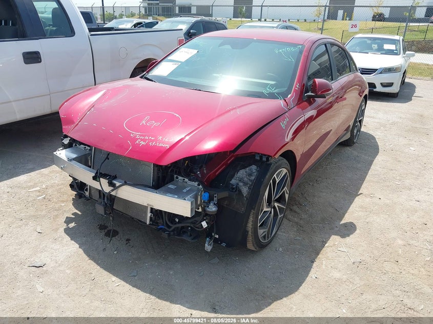 Vin: kmhm34aa6ra057409, lot: 46298252, hyundai ioniq 6 sel 20242
