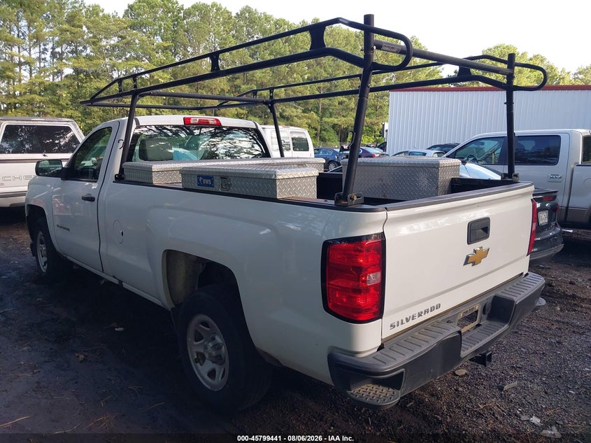 Vin: 1gcncneh8gz372085, lot: 46298272, chevrolet silverado 1500 work truck 20163