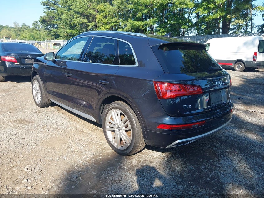 Vin: wa1cnafy4j2080078, lot: 46298301, audi q5 2.0t premium/2.0t tech premium 20183