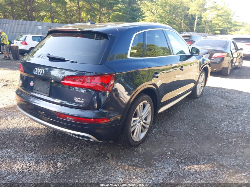 Vin: wa1cnafy4j2080078, lot: 46298301, audi q5 2.0t premium/2.0t tech premium 20184