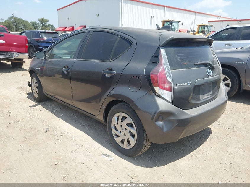 Vin: jtdkdtb39f1107136, lot: 46298303, toyota prius c three 20153