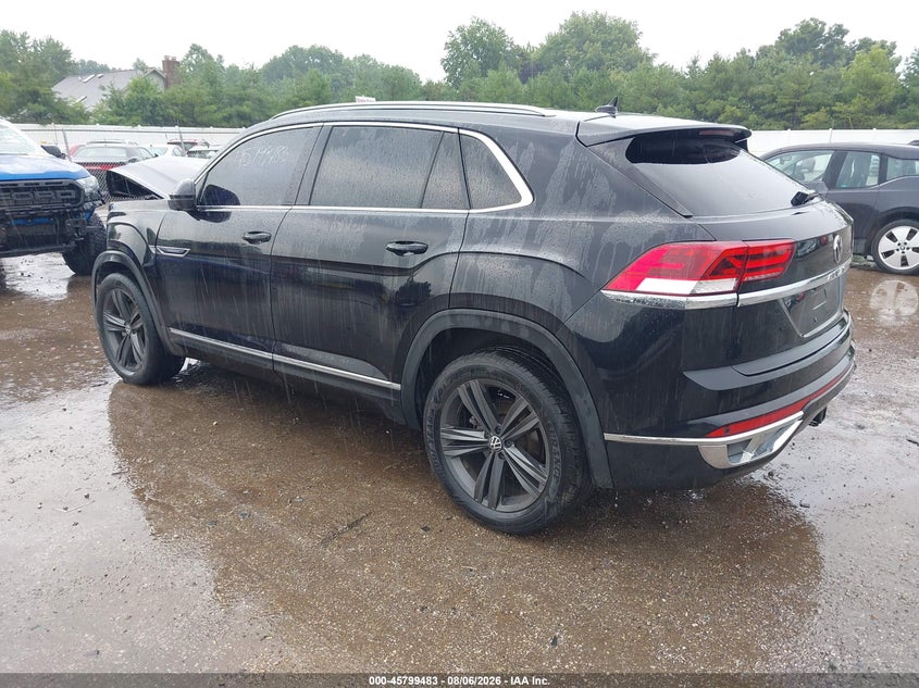 Vin: 1v2se2ca0nc224271, lot: 46298314, volkswagen atlas cross sport 3.6l v6 sel r-line 20223