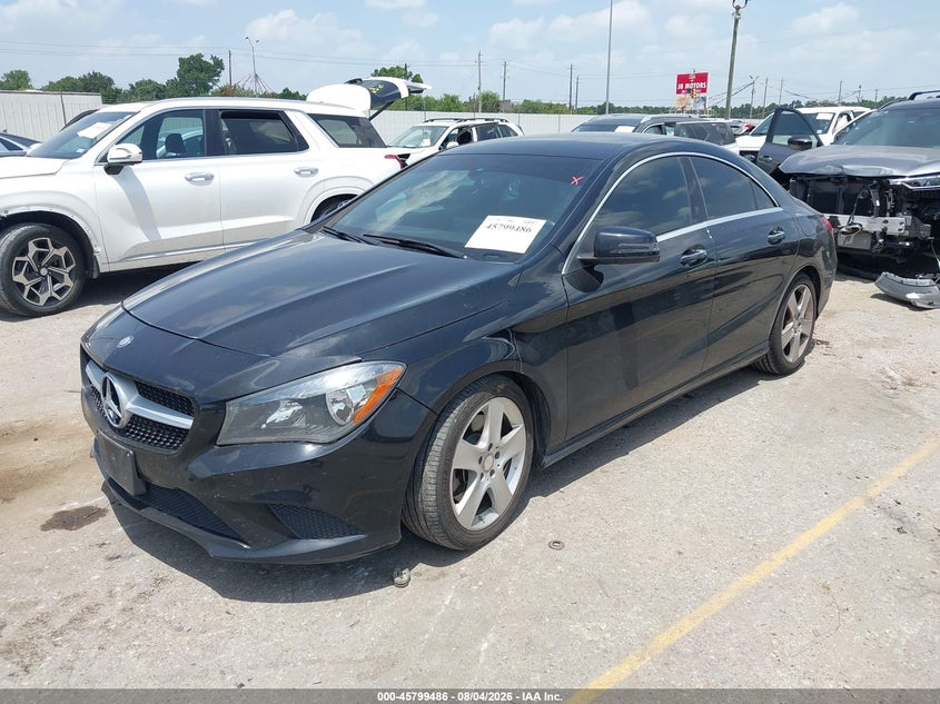 Vin: wddsj4eb8gn368033, lot: 46298317, mercedes-benz cla 250 20162