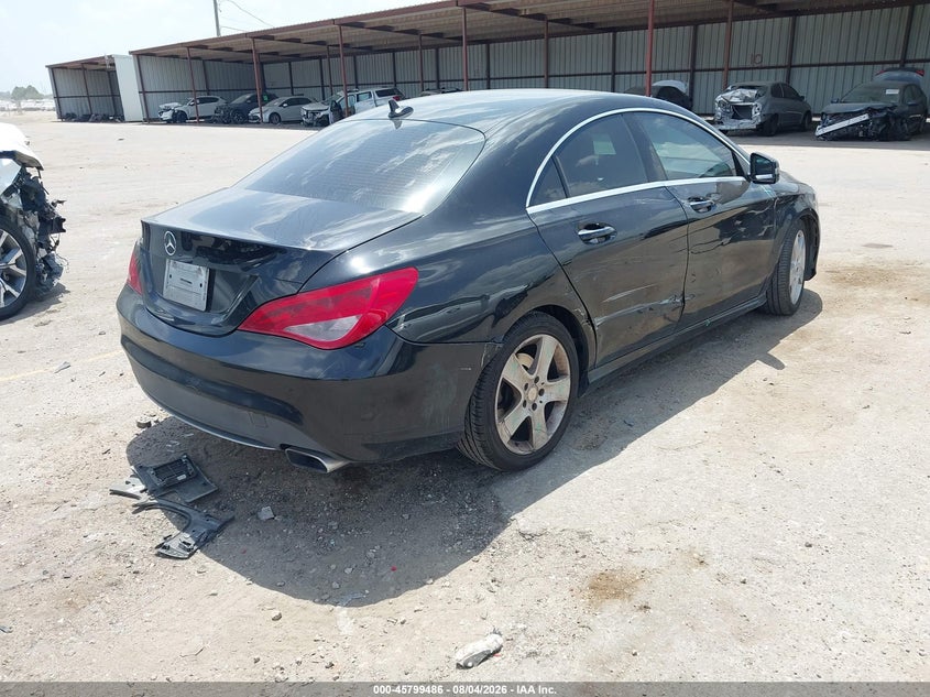 Vin: wddsj4eb8gn368033, lot: 46298317, mercedes-benz cla 250 20164