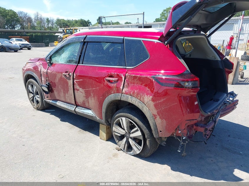 Vin: 5n1bt3cb1pc907066, lot: 46298325, nissan rogue sl intelligent awd 20233