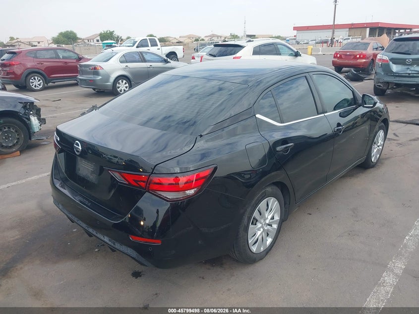 Vin: 3n1ab8bvxpy307040, lot: 46298329, nissan sentra s xtronic cvt 20234
