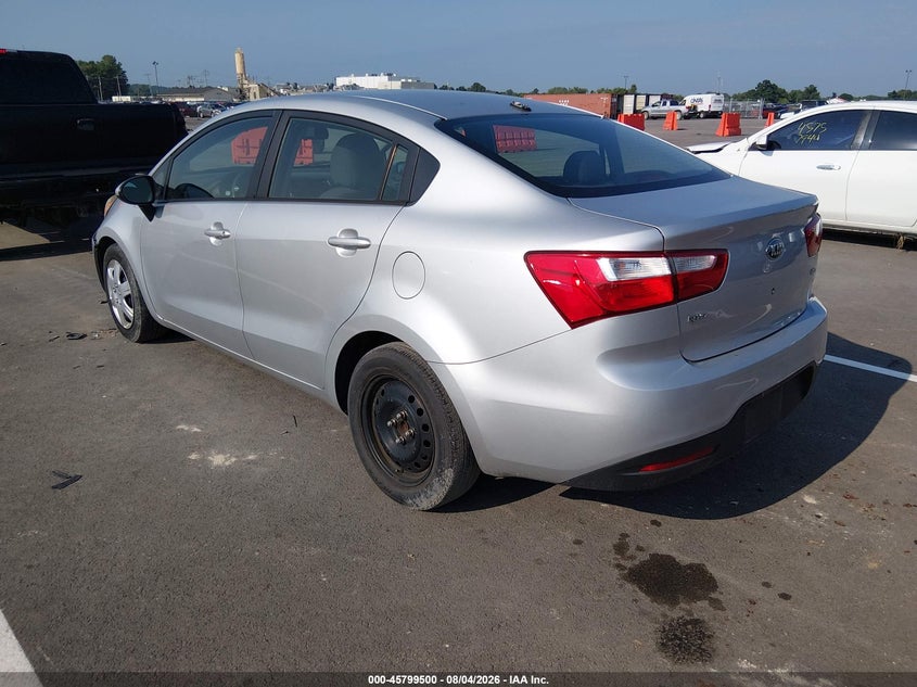 Vin: knadm4a30e6404438, lot: 46298331, kia rio lx 20143