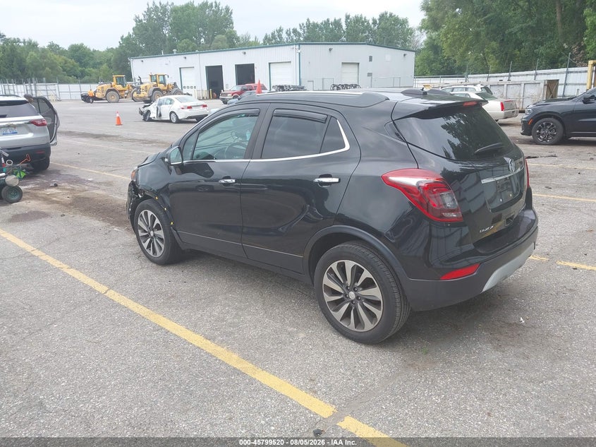 Vin: kl4cjfsb2hb116743, lot: 46298351, buick encore preferred ii 20173
