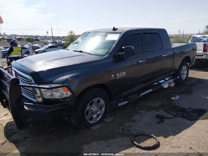 Vin: 3c6ur5ml2hg616516, lot: 46298368, ram 2500 big horn  4x4 6'4 box 20172