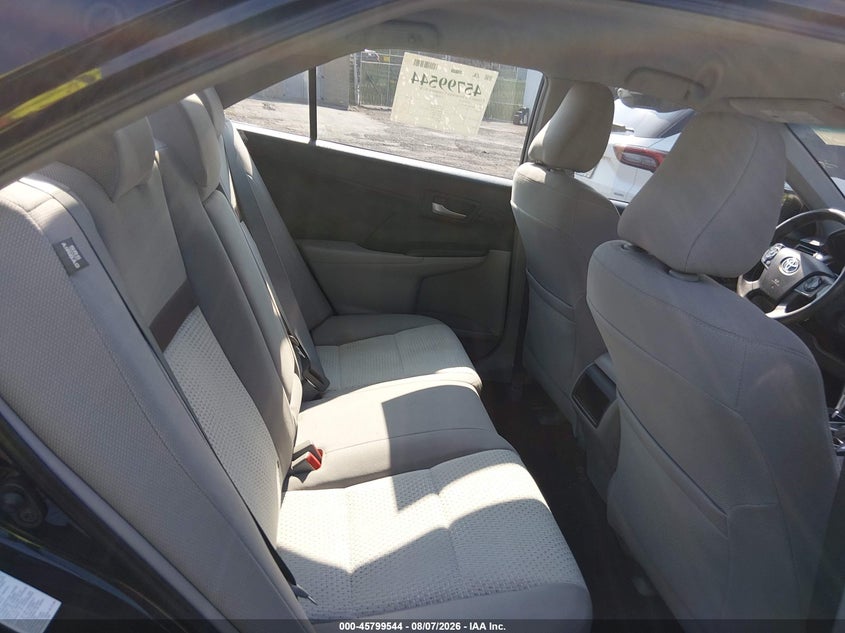 2014 TOYOTA CAMRY auction photo 8