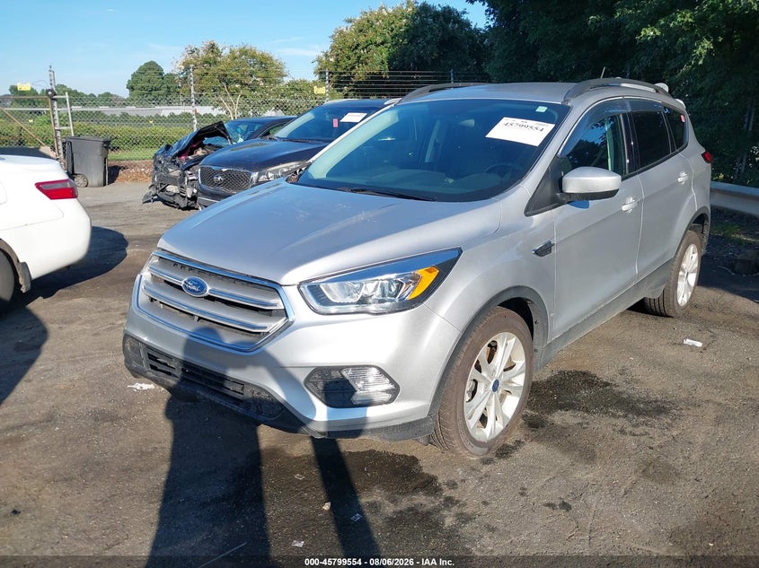 Vin: 1fmcu0hd9kub83043, lot: 46298385, ford escape sel 20192