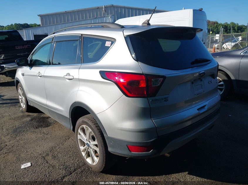 Vin: 1fmcu0hd9kub83043, lot: 46298385, ford escape sel 20193