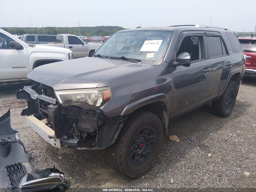 Vin: jtebu5jrxg5278761, lot: 46298405, toyota 4runner sr5 20162
