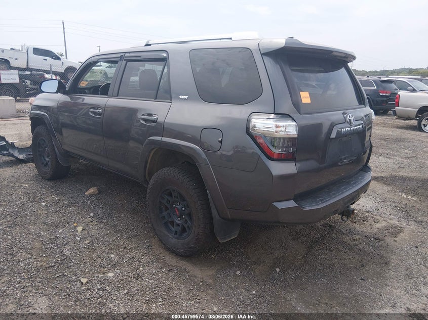 Vin: jtebu5jrxg5278761, lot: 46298405, toyota 4runner sr5 20163