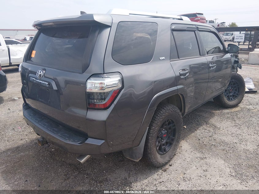 Vin: jtebu5jrxg5278761, lot: 46298405, toyota 4runner sr5 20164