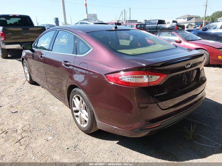 Vin: 3fa6p0hr4dr205891, lot: 46298408, ford fusion se 20133