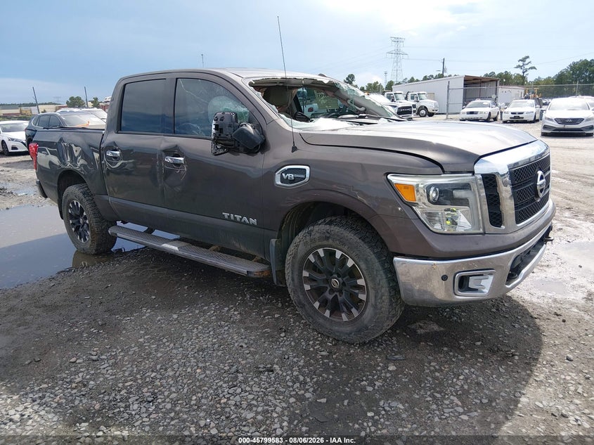Vin: 1n6aa1e54hn510617, lot: 46298414, nissan titan sl 20171