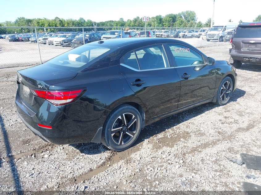 Vin: 3n1ab8cv3ry257616, lot: 46298416, nissan sentra sv xtronic cvt 20244