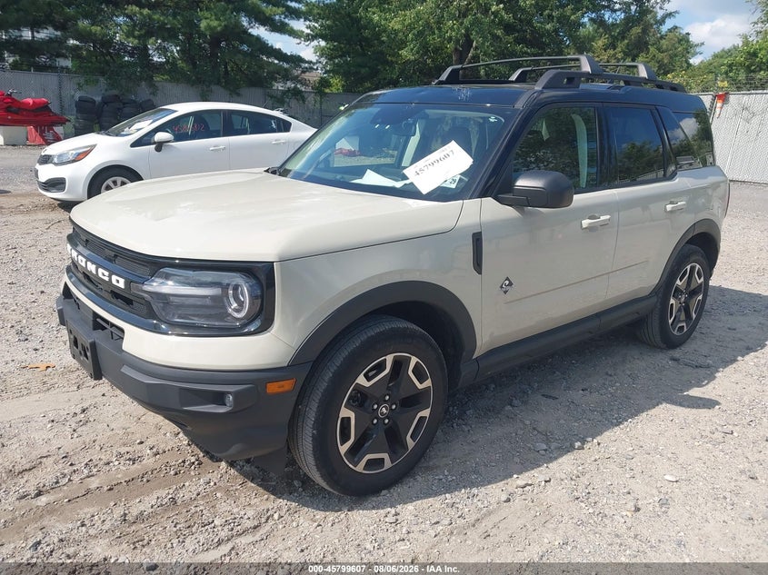 Vin: 3fmcr9c66rre18062, lot: 46298438, ford bronco sport outer banks 20242