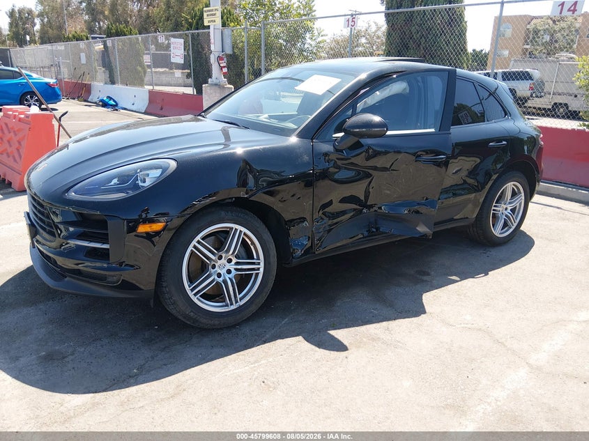 PORSCHE MACAN 2020 VIN WP1AB2A50LLB36005