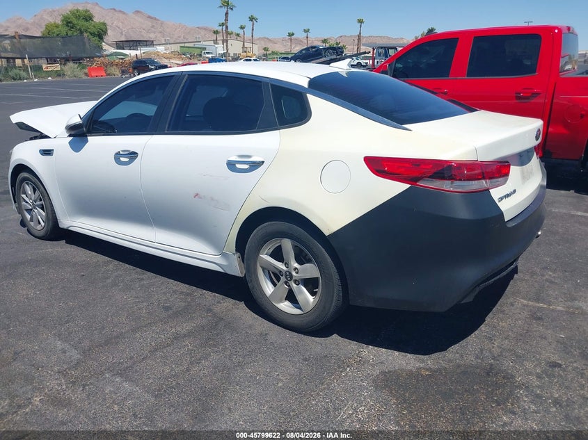 Vin: 5xxgt4l36hg169274, lot: 46298453, kia optima lx 20173