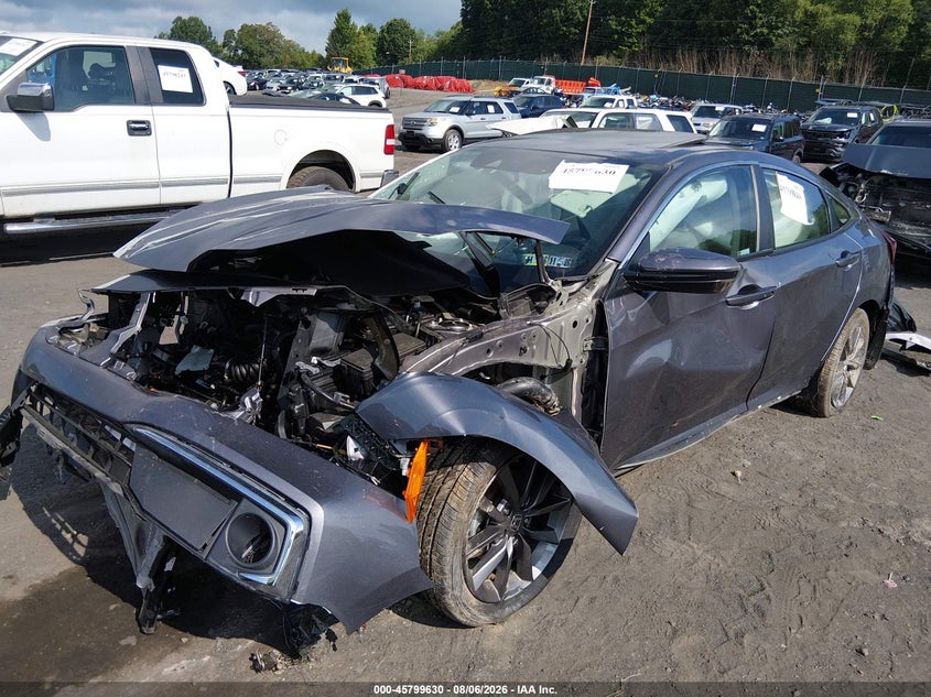 Vin: 19xfc1f30le200588, lot: 46298461, honda civic ex 20202