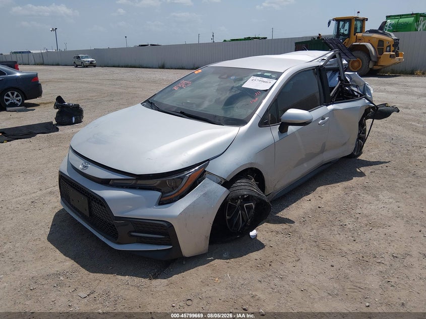 Vin: 5yfs4rce0lp020901, lot: 46298500, toyota corolla se 20202