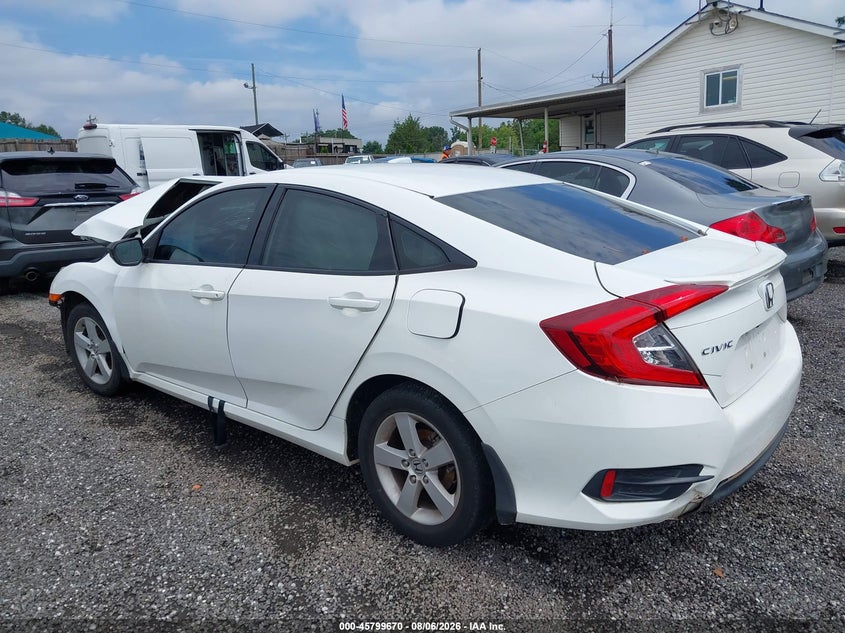Vin: 2hgfc2f57jh504964, lot: 46298501, honda civic lx 20183