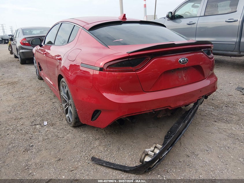 Vin: knae55lc9j6020298, lot: 46298505, kia stinger gt2 20183