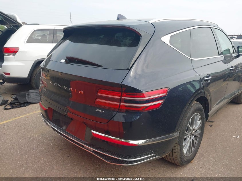 Vin: kmuhfesb6su241759, lot: 46298519, genesis gv80 2.5t standard awd 20254