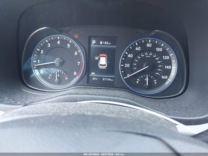 2021 HYUNDAI KONA auction photo 7