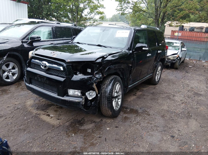 Vin: jtebu5jr2a5003778, lot: 46298540, toyota 4runner limited v6 20102