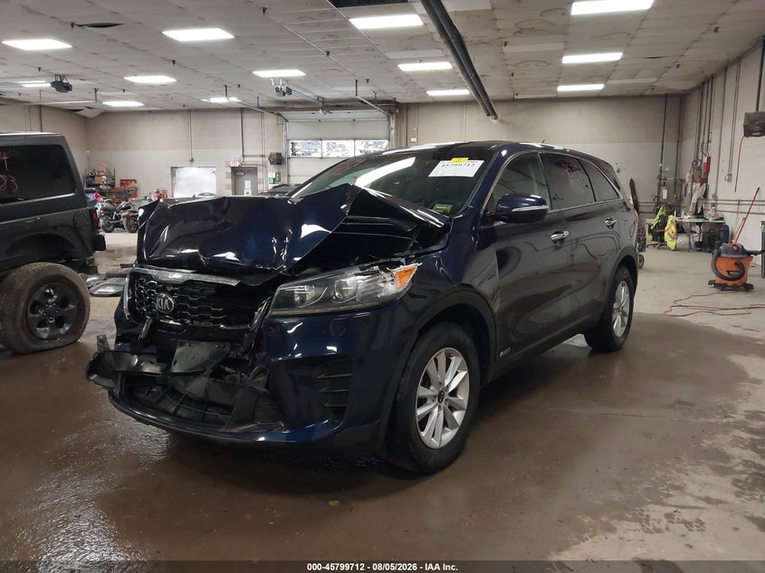 Vin: 5xypgda31lg698157, lot: 46298543, kia sorento 2.4l lx 20202