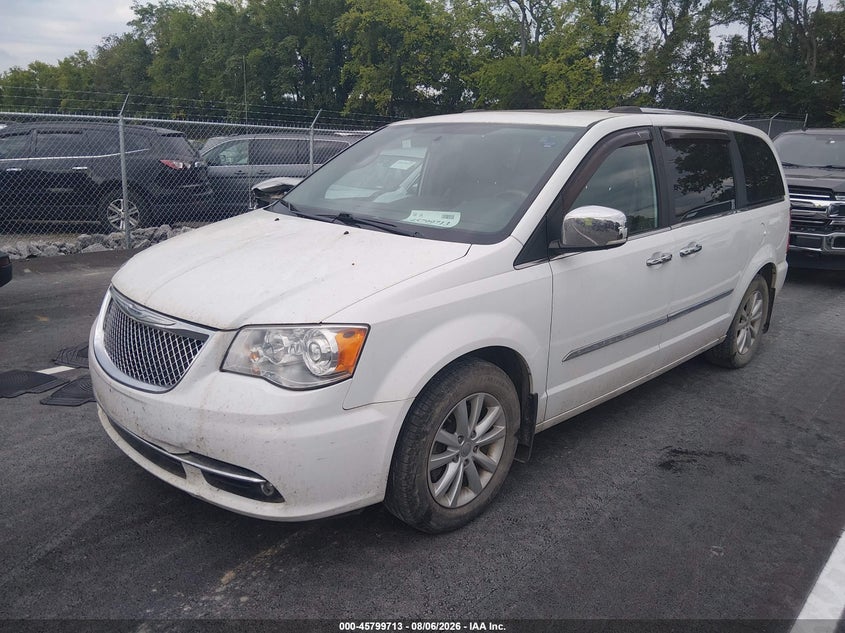 Vin: 2c4rc1gg2fr740669, lot: 46298545, chrysler town & country limited platinum 20152