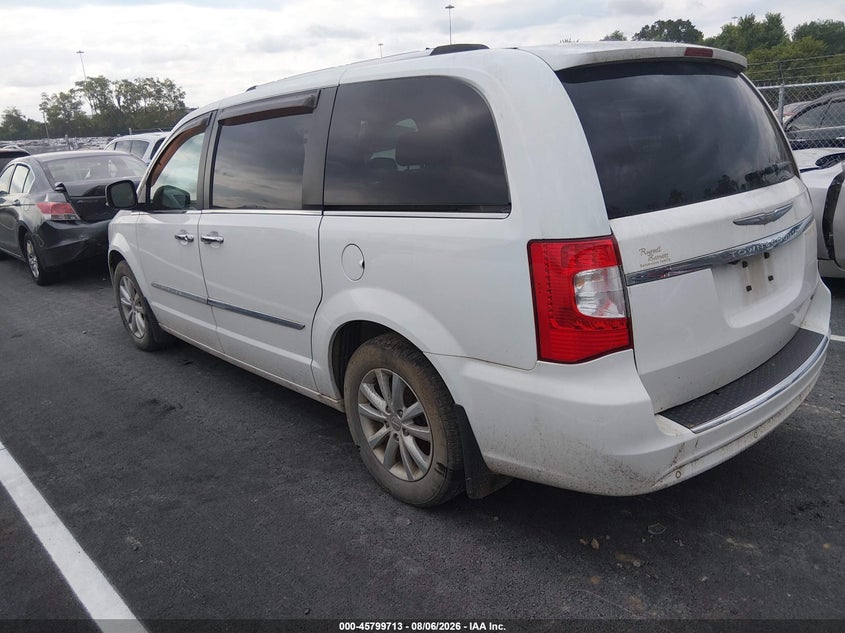Vin: 2c4rc1gg2fr740669, lot: 46298545, chrysler town & country limited platinum 20153