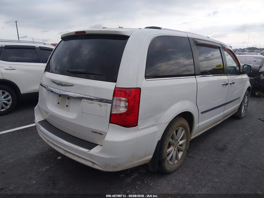 Vin: 2c4rc1gg2fr740669, lot: 46298545, chrysler town & country limited platinum 20154