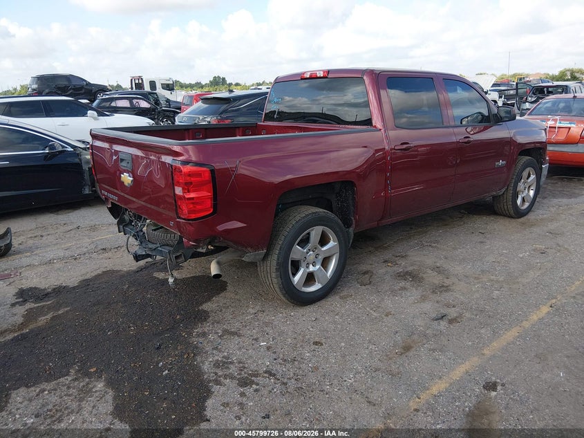 Vin: 3gcpcrec4eg497425, lot: 46298557, chevrolet silverado 1500 lt 20144