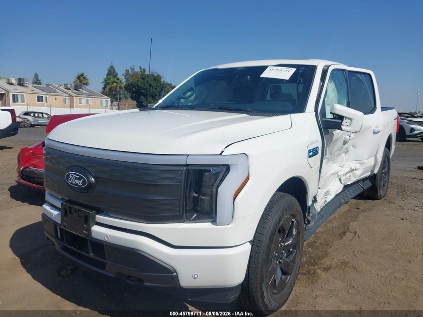 Vin: 1ft6w5l76rwg02359, lot: 46298602, ford f-150 lightning lariat 20242